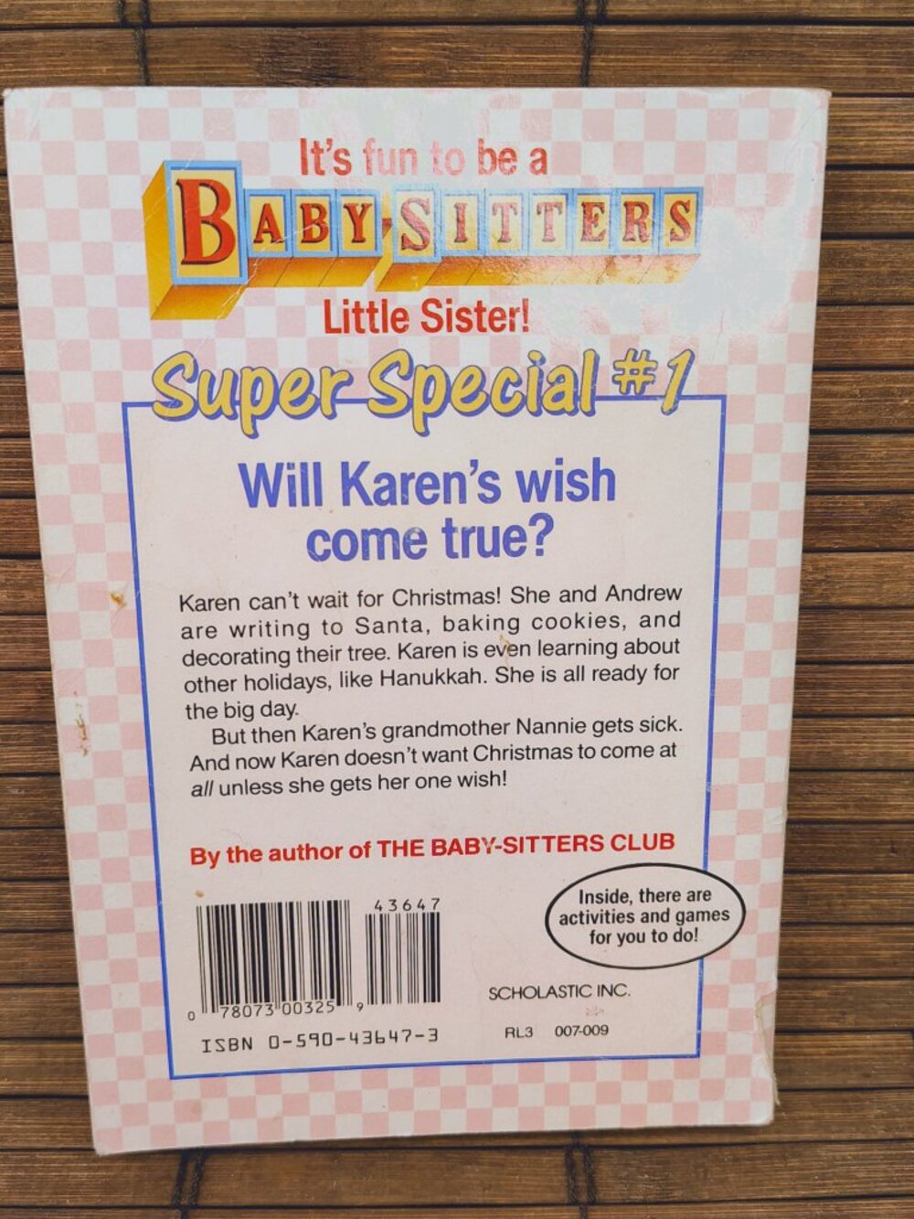 Lot 5 Babysitters Little Sister Super Special 1 2 6 Jump Rope Playground Martin - Picture 4 of 12